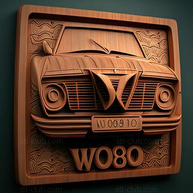 3D модель Volvo 300 (STL)